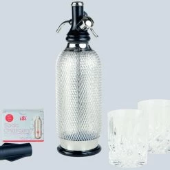 Neu 😉 ISI Sodamaker - Set Classic in silberfarben 🛒 -Küchenkleingeräte Verkäufe 24333411 nebenbild01