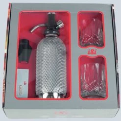 Neu 😉 ISI Sodamaker - Set Classic in silberfarben 🛒 -Küchenkleingeräte Verkäufe 24333411 nebenbild03