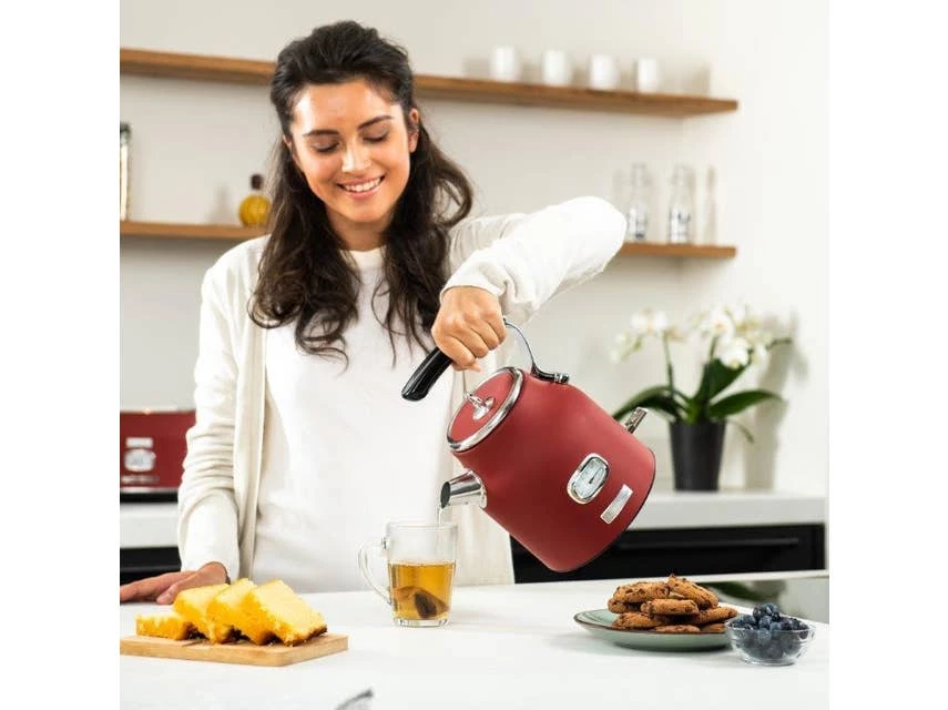 Großhandel 🔔 Retro Wasserkocher WKWKH148RD in rot 😍 7 Großhandel 🔔 Retro Wasserkocher WKWKH148RD in rot 😍 – Bild 5