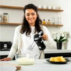 Aktion 🎁 Retro Handmixer WKHM250RD in rot 😍 12 Aktion 🎁 Retro Handmixer WKHM250RD in rot 😍 -Küchenkleingeräte Verkäufe 24386569 nebenbild wkhm250bk retro hand mixer 6