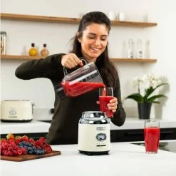 Neu ⌛ Retro Standmixer WKBE221WH in weiß ✨ -Küchenkleingeräte Verkäufe 24386733 nebenbild wkbe221wh retro table blender 7