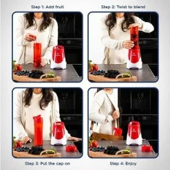 Besorgen 😀 Smoothiemaker WKBEBL05RD in rot 👏 12 Besorgen 😀 Smoothiemaker WKBEBL05RD in rot 👏 -Küchenkleingeräte Verkäufe 24387335 nebenbild wkbebl05rd westinghouse easy go blender red 11