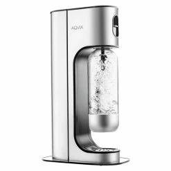 Billig 💯 AQVIA Wassersprudler Exclusive Stahl in silberfarben 🤩