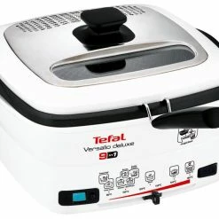 Neu ⌛ Tefal Fritteuse Versalio De Luxe FR 4950 in weiß ✨