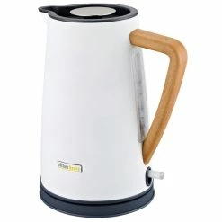 Blitzangebot 🧨 Kitchen Basics Edelstahlwasserkocher EW 8000 in weiß 😍