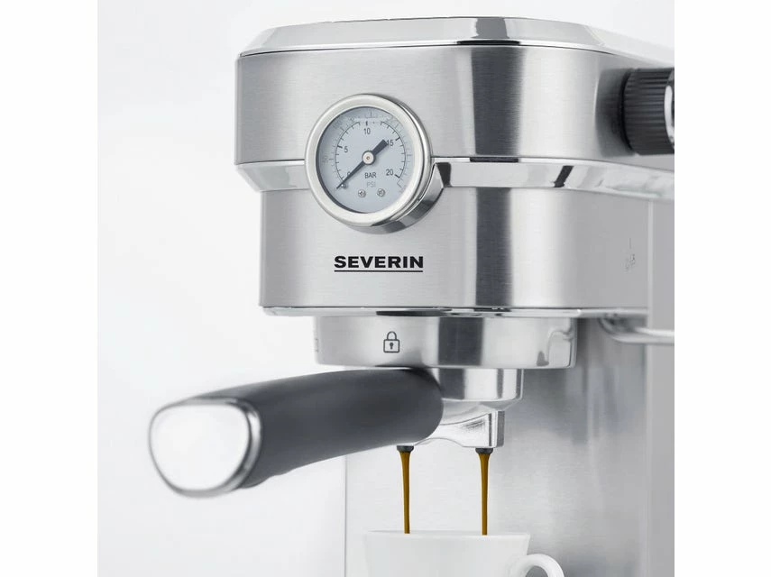 Schlussverkauf 👍 Severin Espressomaschine in silberfarben 🛒 9 Schlussverkauf 👍 Severin Espressomaschine in silberfarben 🛒 – Bild 7