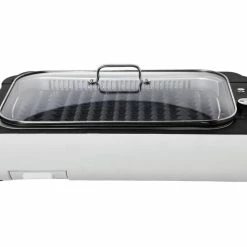 Schlussverkauf 👍 BiKitchen Flächengrill mit Abluftfunktion Grill 700.2 in weiß 🌟