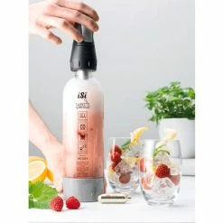 Bestpreis 🔔 iSi Twist`n Sparkle Starterkit 0,95 Liter in silberfarben ⌛