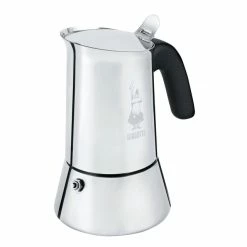 Bester Verkauf 🌟 Bialetti Espressokocher Venus für 10 Tassen in silberfarben 🤩