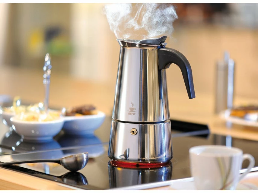 Besorgen 💯 Gefu Espressokocher "Emilio 2 Tassen" in silberfarben 😀 4 Besorgen 💯 Gefu Espressokocher "Emilio 2 Tassen" in silberfarben 😀 – Bild 2