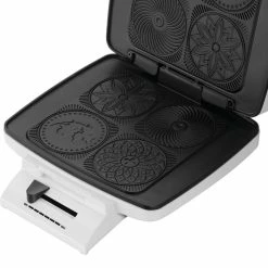 Aktion ✔️ Trisa Brezeleisen Bricelet Classique in weiß 😉 -Küchenkleingeräte Verkäufe 7340.02 l 4 schraeg nebenbild 1