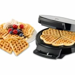 Auslauf ✔️ Trisa Waffeleisen Waffle Pleasure in schwarz 💯 -Küchenkleingeräte Verkäufe 7352.42 l 3 schraeg nebenbild 1