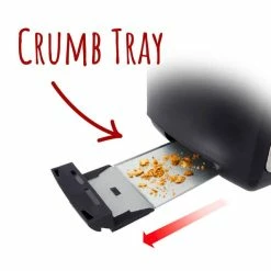 Bestpreis 🧨 Trisa Toaster "Crispy Toast" in schwarz 😍 -Küchenkleingeräte Verkäufe 7363.7512 03 1