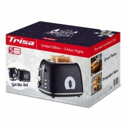 Billig ✔️ Trisa Toaster X-Mas Nights in schwarz 🌟 -Küchenkleingeräte Verkäufe 7371.88 l 3 detail nebenbild 1