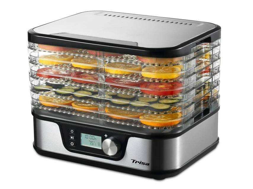 Schlussverkauf 💯 Trisa Dörrgerät Healthy Snack in transparent ❤️ 3 Schlussverkauf 💯 Trisa Dörrgerät Healthy Snack in transparent ❤️