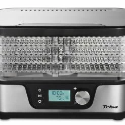 Schlussverkauf 💯 Trisa Dörrgerät Healthy Snack in transparent ❤️ 8 Schlussverkauf 💯 Trisa Dörrgerät Healthy Snack in transparent ❤️ -Küchenkleingeräte Verkäufe 7772.75 l 3 frontal nebenbild 1