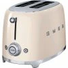 Bester Verkauf 😀 2-Scheiben-Toaster TSF01CREU in beige 🧨 -Küchenkleingeräte Verkäufe dv005 ppic smeg toaster tsf01creu