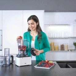 Rabatt 😀 Braun Food Prozessor in weiß ✨ -Küchenkleingeräte Verkäufe fp3131wh ii milieu 1