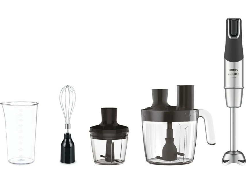 Schlussverkauf 😀 Stabmixer-Set HZ95JD in silberfarben 👍 3 Schlussverkauf 😀 Stabmixer-Set HZ95JD in silberfarben 👍