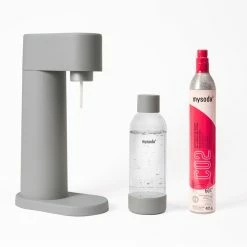 Bestes Angebot 🥰 MySoda Wassersprudler Woody in grau 🛒 -Küchenkleingeräte Verkäufe online 24794374 250586 3 1