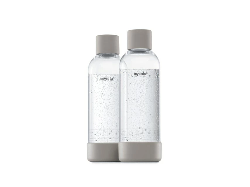 Neu 🌟 MySoda Wasserflasche Bottle 2-teilig in transparent 💯 3 Neu 🌟 MySoda Wasserflasche Bottle 2-teilig in transparent 💯