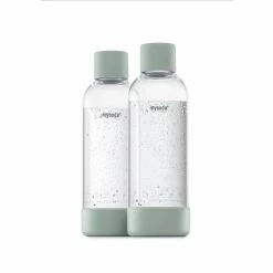 Rabatt 🔥 MySoda Wasserflasche Bottle 2-teilig in hellgrau 🛒