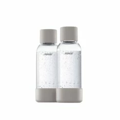 Aktion ⭐ MySoda Wasserflasche Bottle 2-teilig in hellgrau 🔔