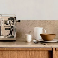 Am billigsten 😉 SJÖSTRAND Espresso Capsule Machine in silberfarben 👏 -Küchenkleingeräte Verkäufe online 24795231 250725 4 1