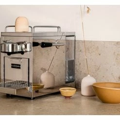 Am billigsten 😉 SJÖSTRAND Espresso Capsule Machine in silberfarben 👏 -Küchenkleingeräte Verkäufe online 24795231 250725 6 1